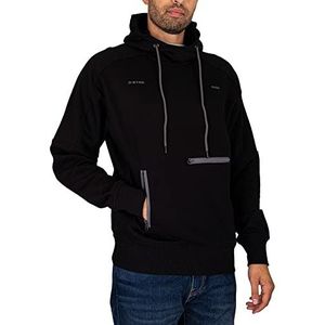 G-STAR RAW Moto Loose HDD Sw Hoodie voor heren, zwart (Dk Black A613-6484)