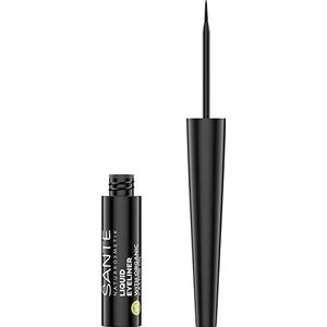 Sante Naturkosmetik Ogen Eyeliner Liquid Eyeliner No. 01 Black