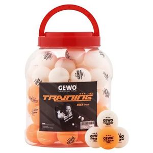 GEWO GEWO trainingsballen wit/oranje, 60 stuks