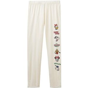 United Colors of Benetton Pantalon de Pyjama Femme, Bianco Panna 0r2, M
