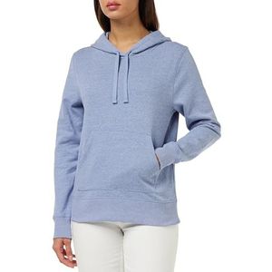 Amazon Essentials Dames fleece hoodie, indigo blauw gemêleerd, maat S (verkrijgbaar in grote maten)
