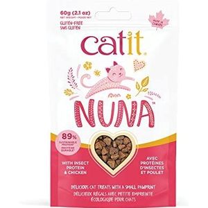 Catit Nuna Snack Mix Protein Insecten en Kip, 60 g
