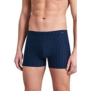 Schiesser Natural Dye Boxershorts voor heren, Donkerblauw