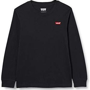 Levi'S Kids L/S Batwing Chesthit Tee jongens 10-16 jaar, zwart, 12 jaar, zwart.