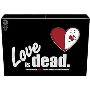 Love is Dead kaartspel voor volwassenen en jongeren, licht strategiespel voor 2 tot 5 spelers, vanaf 13 jaar