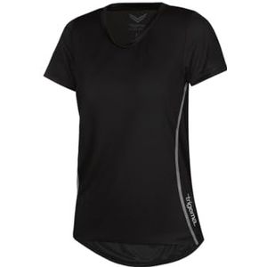 Trigema Coolmax® dames sportshirt, zwart (zwart 008)