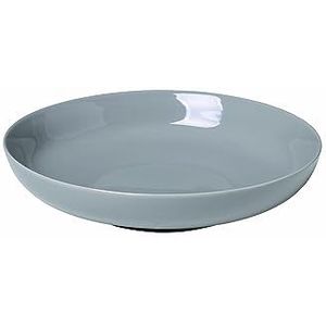 Blomus - Elegante diepe borden - kleur: gebroken grijs en krasbestendig - vaatwasmachinebestendig - 720 ml - Mourning Dove (64022)