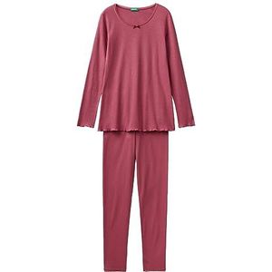 United Colors of Benetton Pig(mesh + broek) 3ga23p029 Pijama set dames (1 stuk), Donker paars 1r4