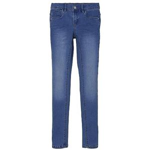 NAME IT NKFPOLLY Skinny Fit Jeans voor meisjes, denim blauw 110, Denim blauw