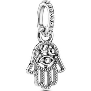 PANDORA Hand van de Fatima bedelhanger, sterling zilver, 799144C00, Sterling zilver, Niet van toepassing