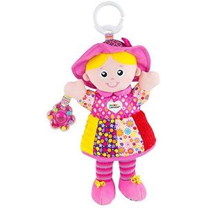 TOMY Lamaze - Emilie Mon Amie L27026, babyspeelgoed met clip voor wieg of kinderwagen, babyspeelgoed met 2 ringen, rammelaar, meerkleurig educatief speelgoed, geschikt vanaf de geboorte