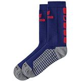 Erima Classic 5-C sokken, uniseks, volwassenen, marineblauw/rood, maat M (fabrieksmaat: 39-42)