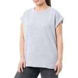 DreiMaster Sweat-shirt sans manches pour femme, Gris clair mélangé., XS