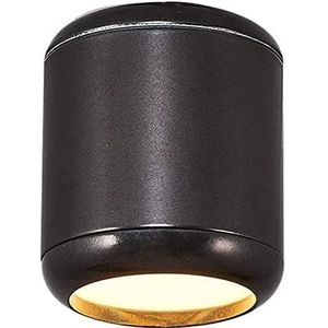 Homemania plafondlamp, metaal, acryl, zwart