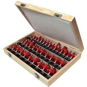 Faithfull RBS35 1/2 inch wolfraamcarbide freesset, 35-delig