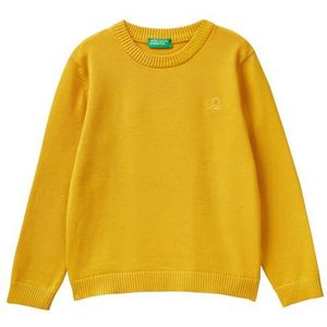 United Colors of Benetton Shirt G/C M/L 1294g1012 Sweater Kinderen en Jongeren (1 stuk), Giallo Ocra 0d6