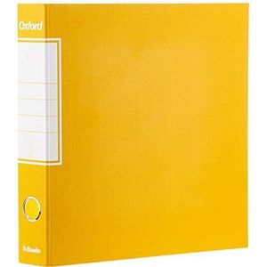 Esselte 390782090, Oxford map, handelsformaat, karton, rug 5 cm voor mappen, 8PZ box, geel