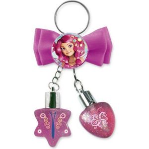 Joy Toy - 20123 - sleutelhanger met 2 bedels lipgloss