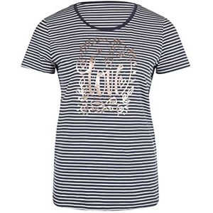 Charlie Choe Dames T-Shirt SS, Indigo