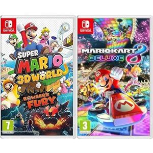 SUPER MARIO 3D WORLD+BOWSER FURY [video game] & Mario Kart 8 Deluxe