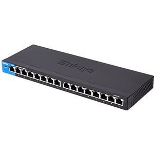 Linksys SMB Port Desktop Gigabit Unmanaged netwerkswitch Unmanaged Switch 16 Port