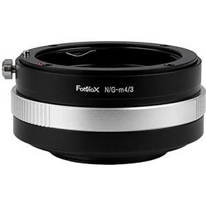 Fotodiox Lensadapter compatibel met Nikon F-Mount G-lenzen op Micro Four Thirds Mount camera's
