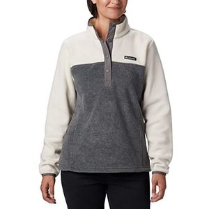 Columbia Benton Springs Damestrui met halve print van fleece, City Grey Heather, Chalk