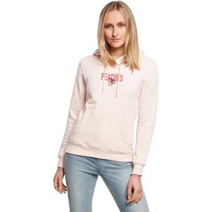 Miss Tee Mst049-Peaches Hoody Dames Hoodie (1 stuk), Roze