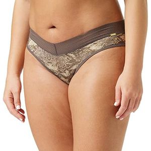 Gossard Glossies damesshorts, slangenprint, maat XS, slangenprint, XS, Slangenprint