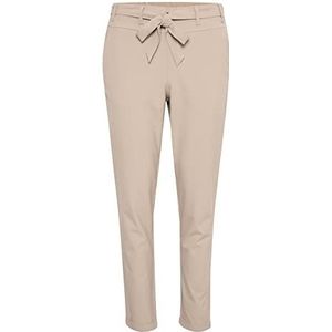 KAFFE Jillian Belt Pants Femme, Savannah Tan, 34