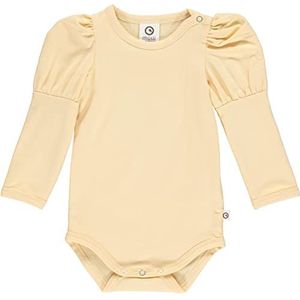 Müsli by Green Cotton Cozy Me Puff L/S Baby Meisjes Trainingsshirt Ruhighlgeel, 62, rustig geel