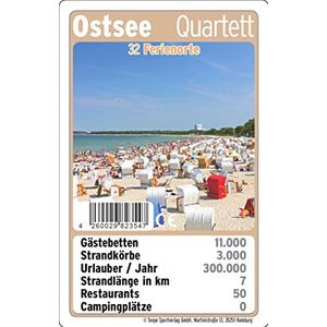 Teepe 23547 kaartspel Oostzee kwartet