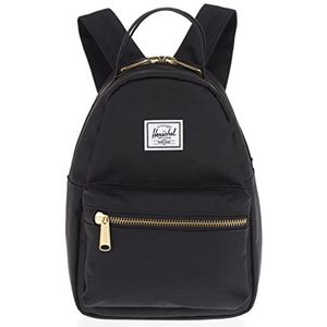 Herschel Supply Nova X-small Uniseks rugzak, Zwart/Goud, Small 14.0L, nova rugzak