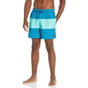 Quiksilver Quiksilver Zwembroek voor heren met elastische tailleband, kort model, heren, Seaport Amazon Volley