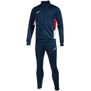 Joma Trainingspak Danubio II marineblauw rood wit