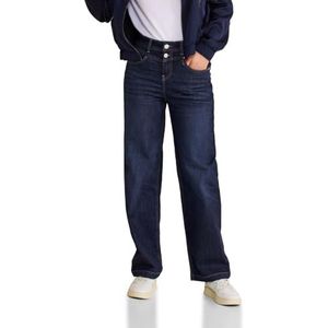 Street One A377474 Jeans voor dames, Zacht gewassen donkerblauw
