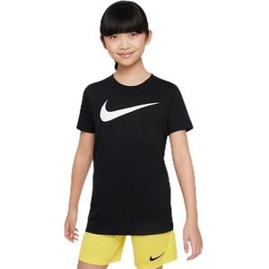 Nike PARK 20 T-shirt voor kinderen, zwart/wit, maat L