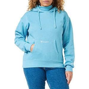 Champion American Classics Boxy sweatshirt met capuchon voor dames, Turkoois