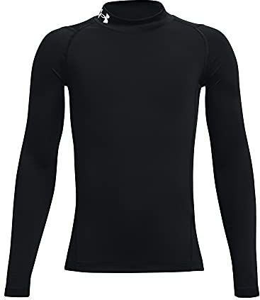 Under Armour Boys' Heatgear Armour Mock Long Sleeve T-shirt voor meisjes