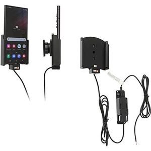 Brodit 727291 apparaathouder Made in Zweden met oplaadfunctie voor smartphones Samsung Galaxy S22 Ultra