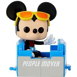 Funko Pop! Disney: WDW50- People Mover Mickey Mouse - Disney World 50th Anniversary - Vinyl Figuur om te verzamelen - Cadeau-idee - Officiële Producten - Speelgoed voor Kinderen en Volwassenen