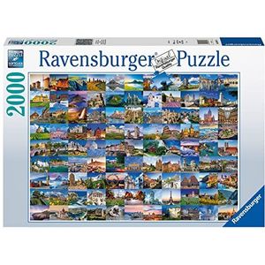 Ravensburger Puzzel 80487-99 plaatsen in Europa - puzzel met 2000 stukjes voor volwassenen en kinderen vanaf 14 jaar