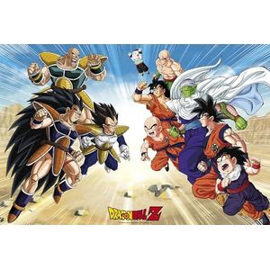 ABYstyle - Dragon Ball Z poster Saiyajin Arc (91,5 x 61 cm)
