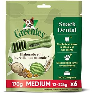 GREENIES Daily Original hondensnoepjes, middelgroot, 170 g, 6 stuks