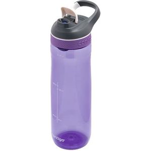 Contigo Cortland Autoseal waterfles, grote BPA-vrije drinkfles, 100% lekvrij en vaatwasserbestendig, outdoor sportfles voor fietsen, joggen, wandelen, werk, school 720 ml