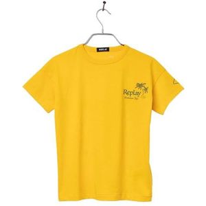 Replay T-shirt à manches courtes en coton pour garçon, 798 Sunshine, 10 ans