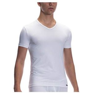 Olaf Benz T-shirt met V-hals voor heren (regular), Wit