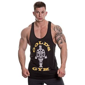Gold's Gym Muscle Joe Contrast Stringer Tanktop voor heren