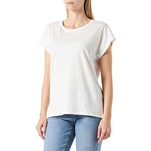 VERO MODA Vmpia Ss Wide Top Noos T-shirt voor dames, Sneeuwwitje