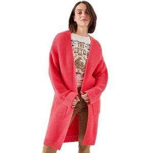 Garcia Cardigan en tricot pour femme, Rose profond, XXL